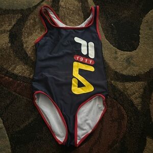 Girls fila swimming suit